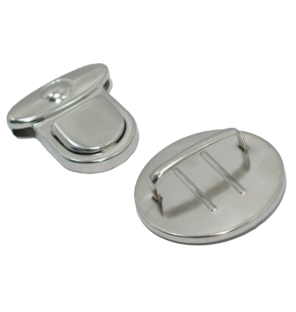 NICKEL BAG CLOSURE 4CM