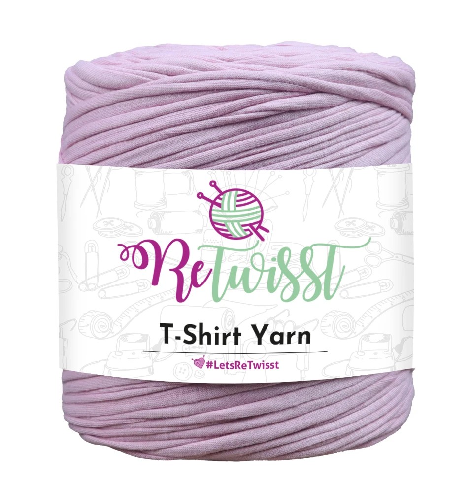 PINK SHADES | T-SHIRT YARN LARGE SOLID