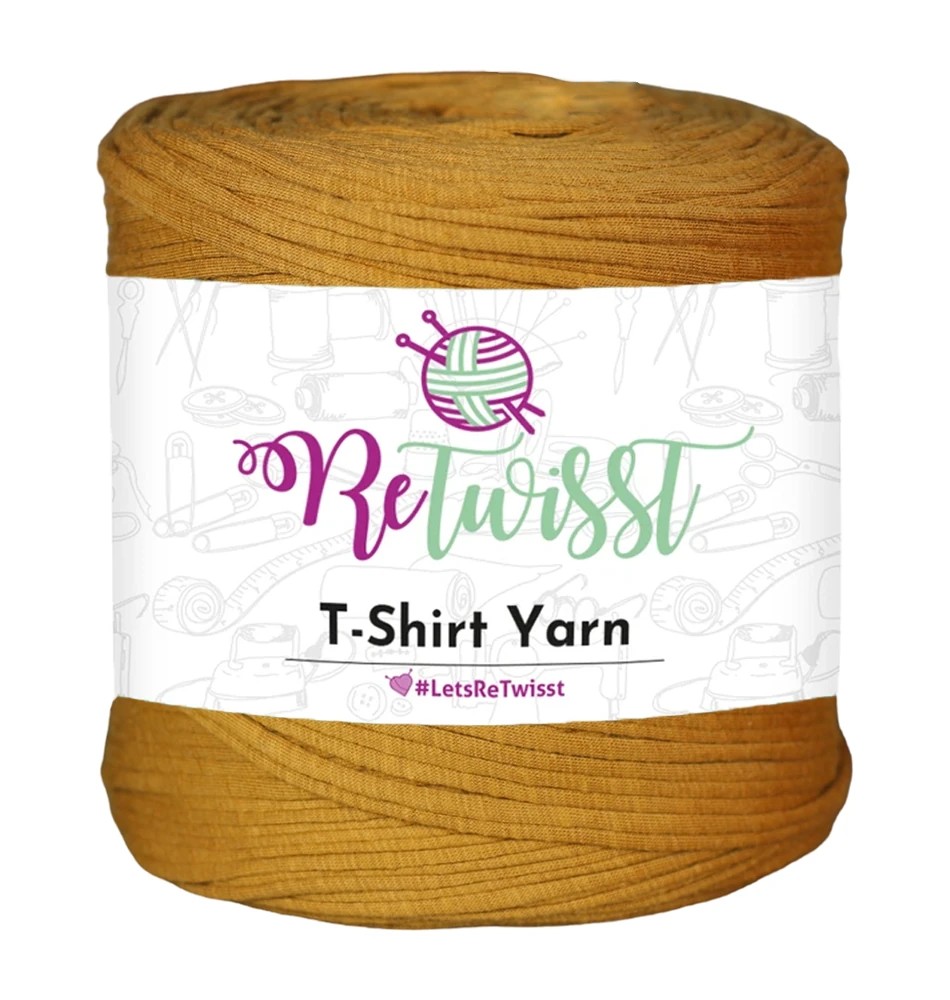 YELLOW SHADES | T-SHIRT YARN LARGE SOLID - PIRATE GOLD