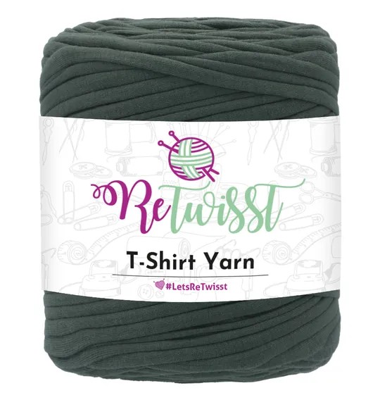 GREEN SHADES | T-SHIRT YARN LARGE SOLID - BURGUNDY