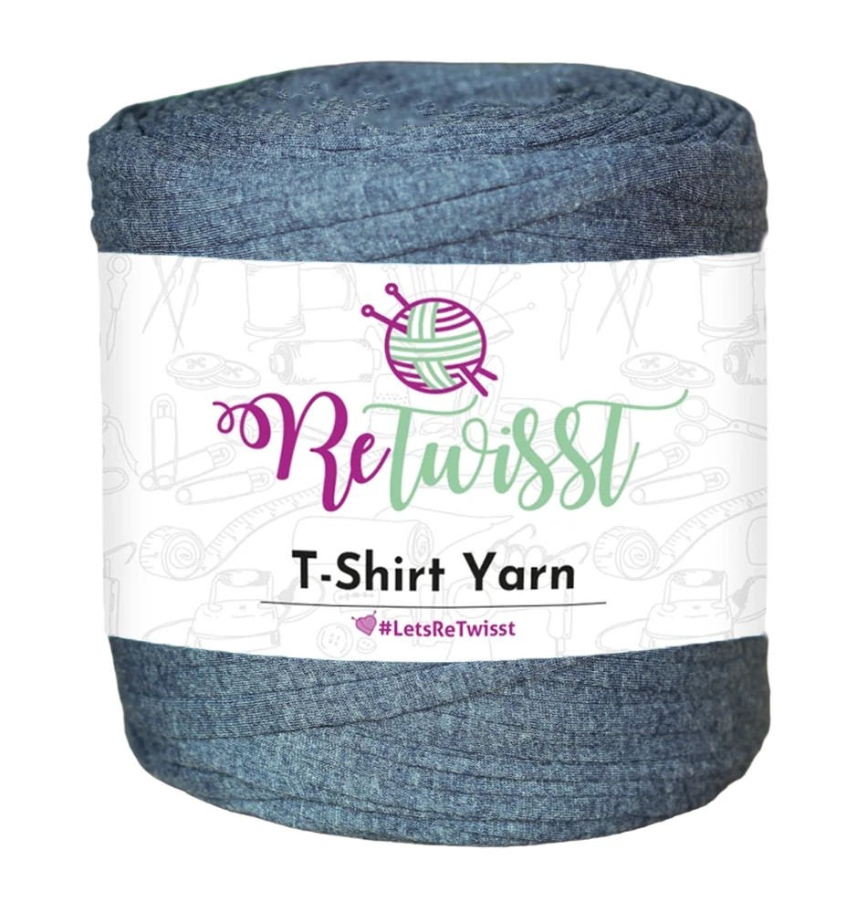 BLUE SHADES | T-SHIRT YARN LARGE SOLID - EAST BAY