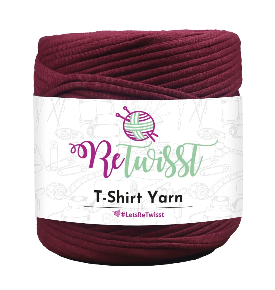 RED SHADES | T-SHIRT YARN LARGE SOLID