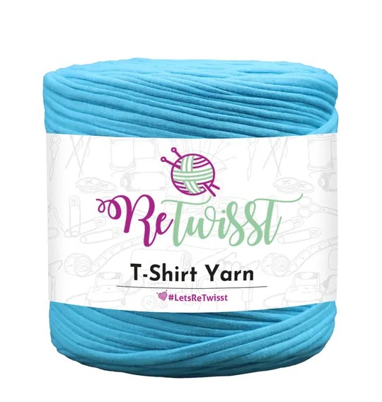 BLUE SHADES | T-SHIRT YARN LARGE SOLID - ANAKIWA2