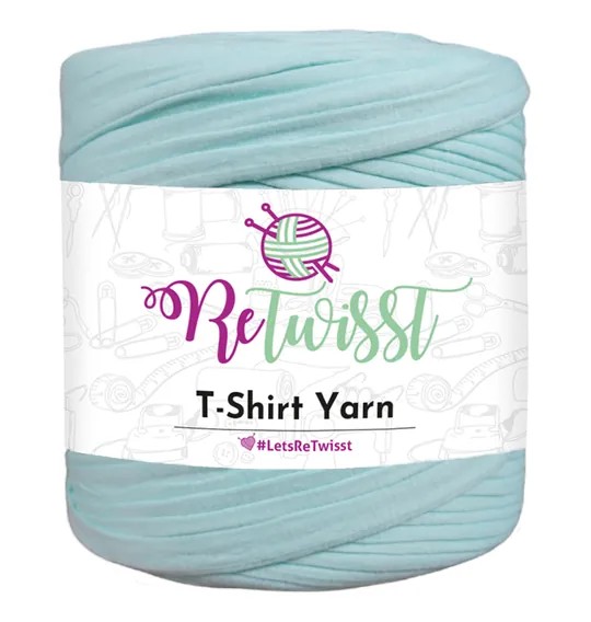 BLUE SHADES | T-SHIRT YARN LARGE SOLID - PALE BLUE