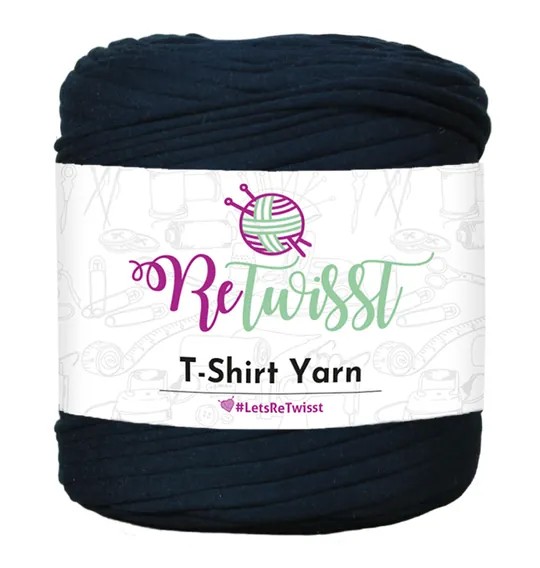 BLUE SHADES | T-SHIRT YARN LARGE SOLID - NIGRICANT GREEN