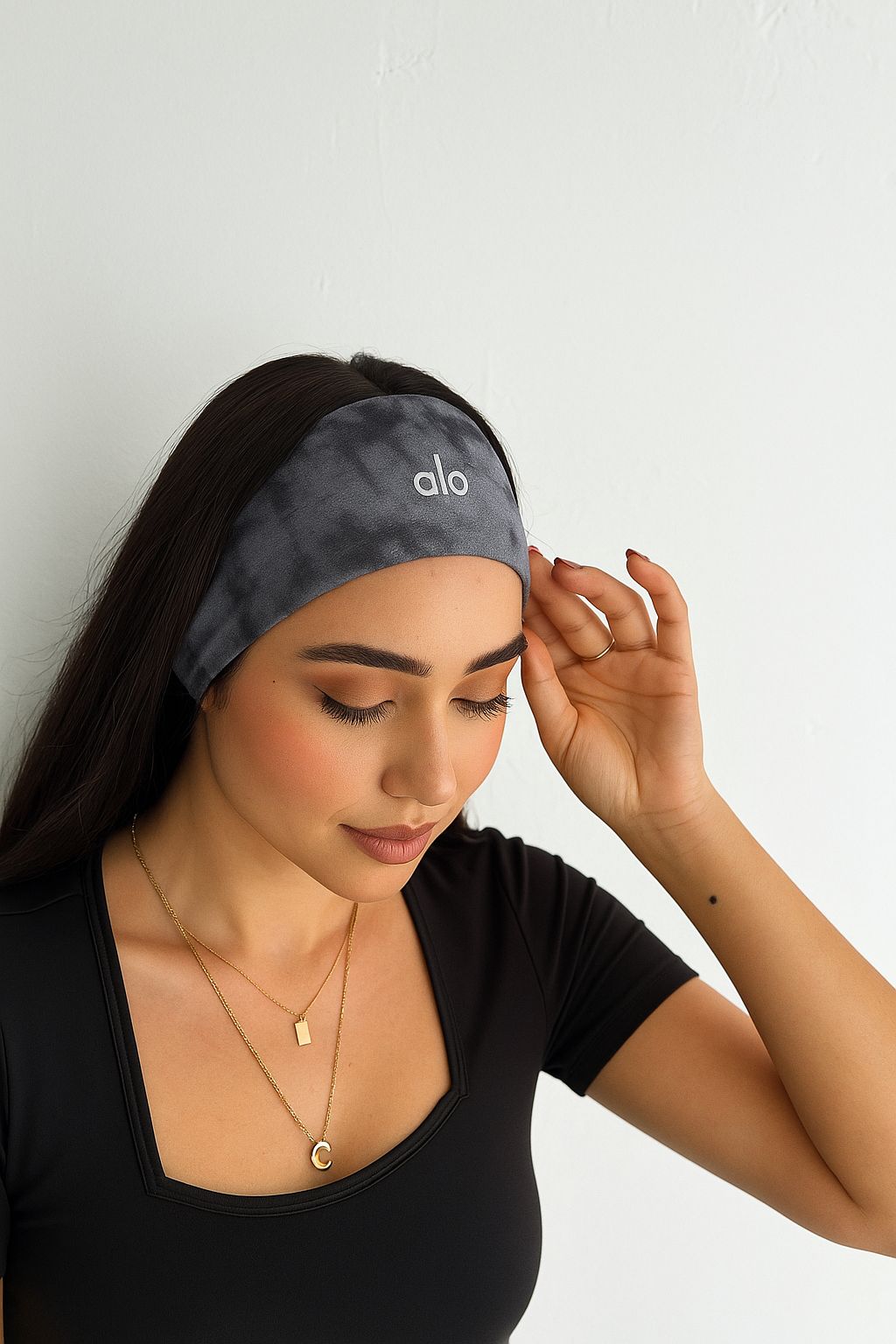 ALO BANDANALI BATİK TAYT - ANTRASİT