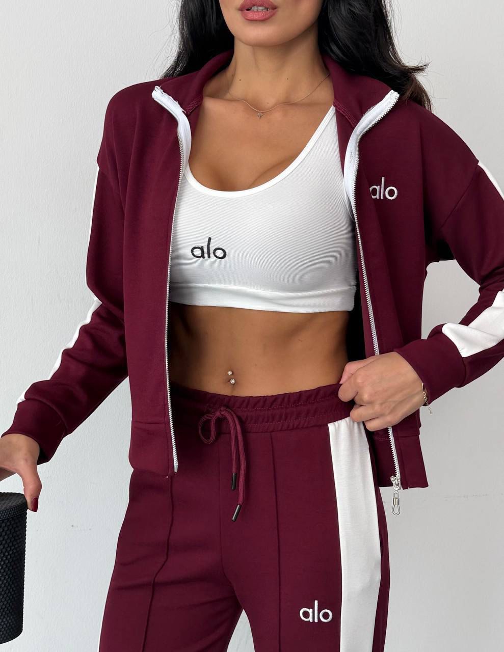 ALO 3'LÜ MODAL TAKIM  - BORDO