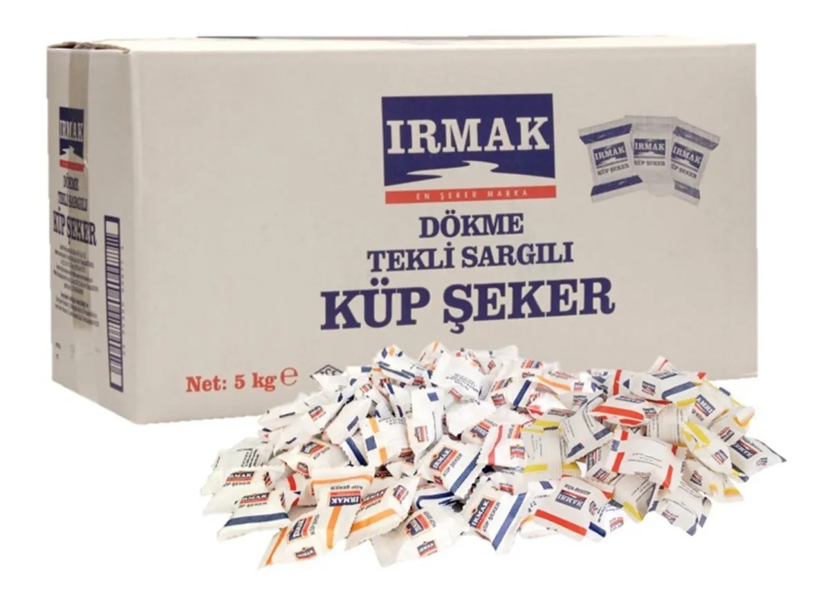 Irmak Tek Sargılı Küp Şeker 5 Kg