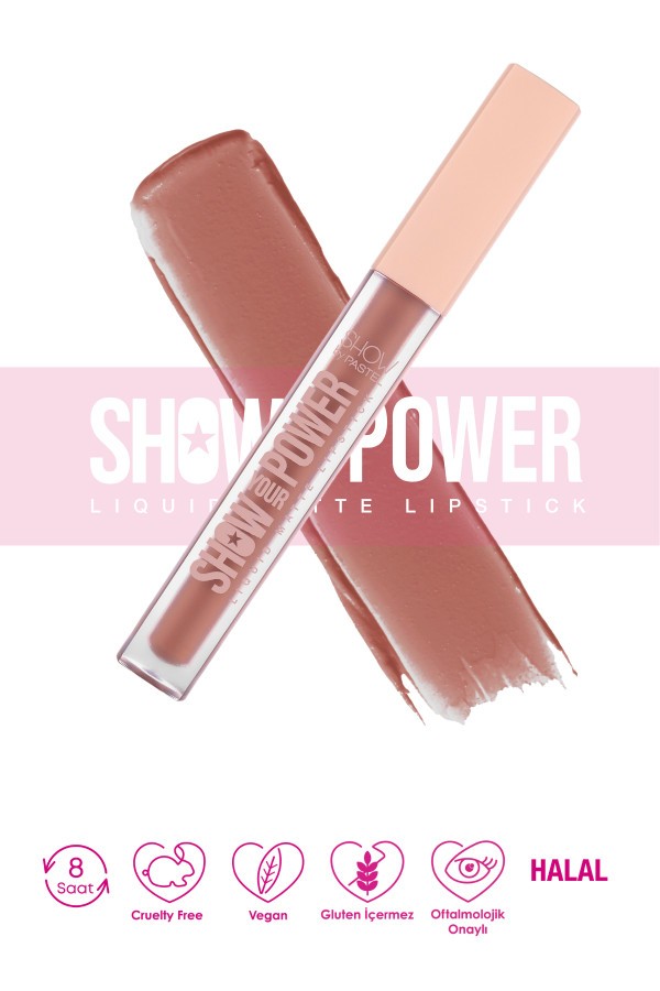 Show By Pastel Show Your Power Liquid Matte Lipstick - Likit Mat Ruj 609