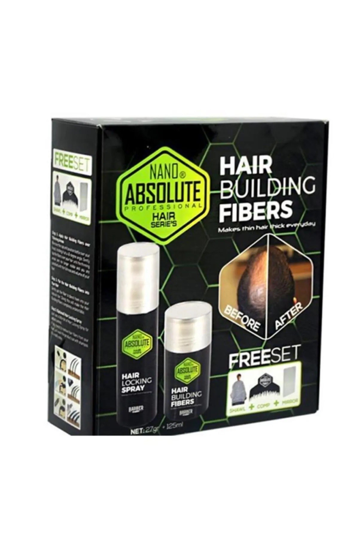  Nano Absolute Fiber Midium Brown Set Topik  