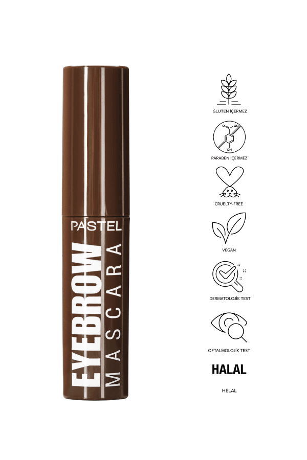 Pastel Eyebrow Mascara - Kaş Maskarası 22 Light Brown