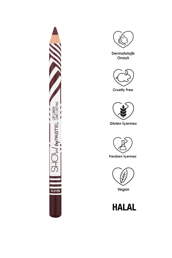Show By Pastel Lip Liner - Dudak Kalemi 214