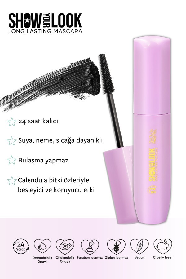 Show By Pastel Show Your Look 24H Long Lasting Mascara - Maskara