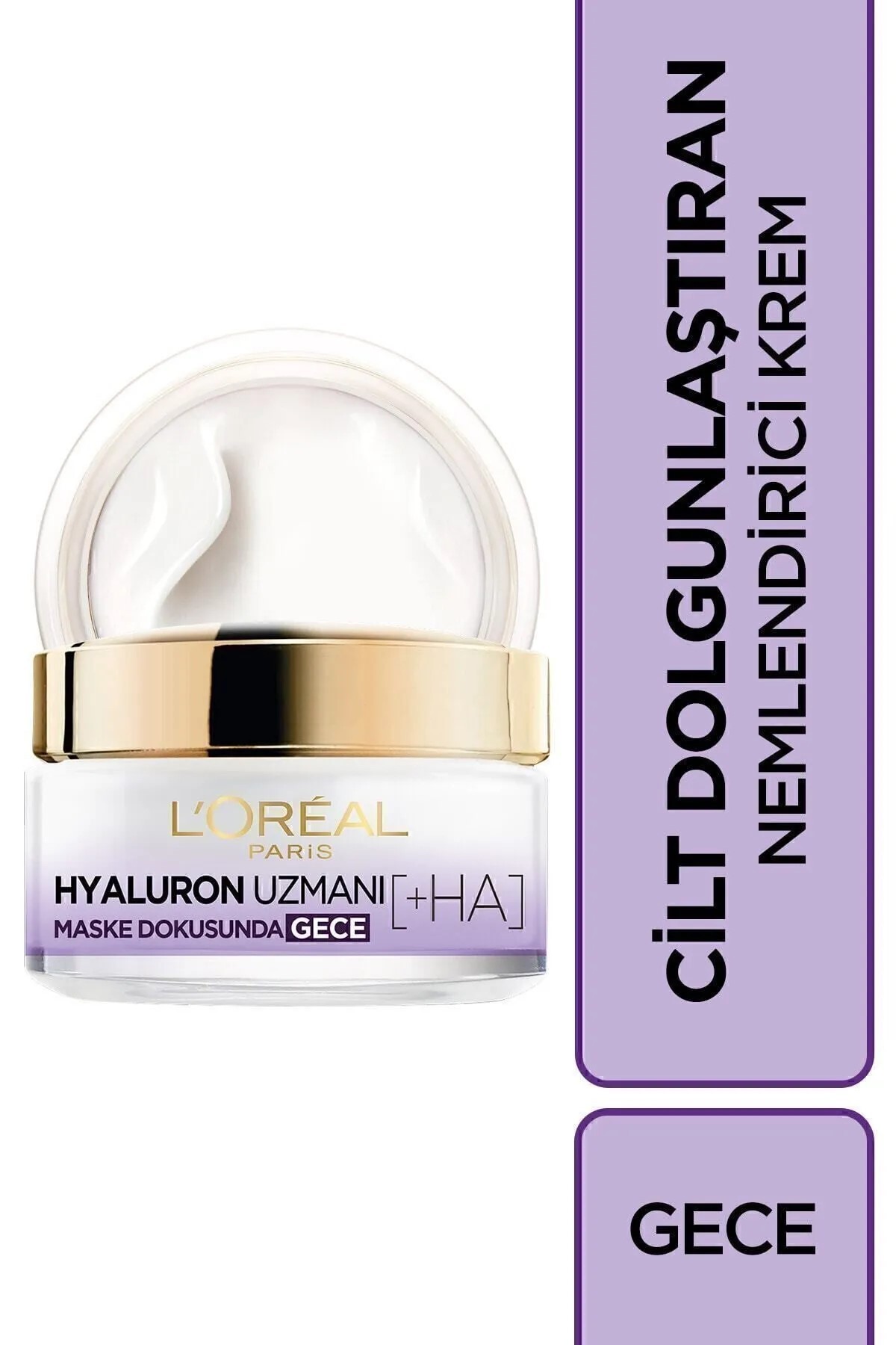Loreal Paris Hyaluron Uzmanı Cilt Dolgunlaştıran Nemlendirici Gece Kremi 50 ML