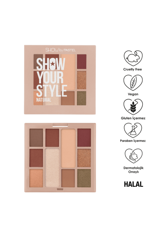 Show By Pastel Show Your Style - Far Paleti 464 Natural