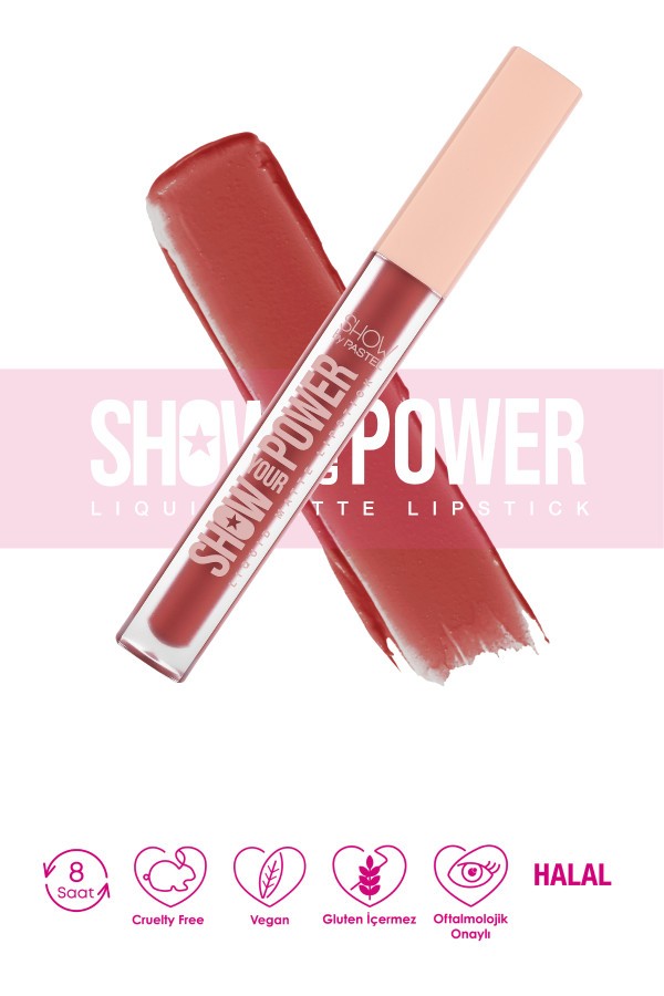 Show By Pastel Show Your Power Liquid Matte Lipstick - Likit Mat Ruj 604