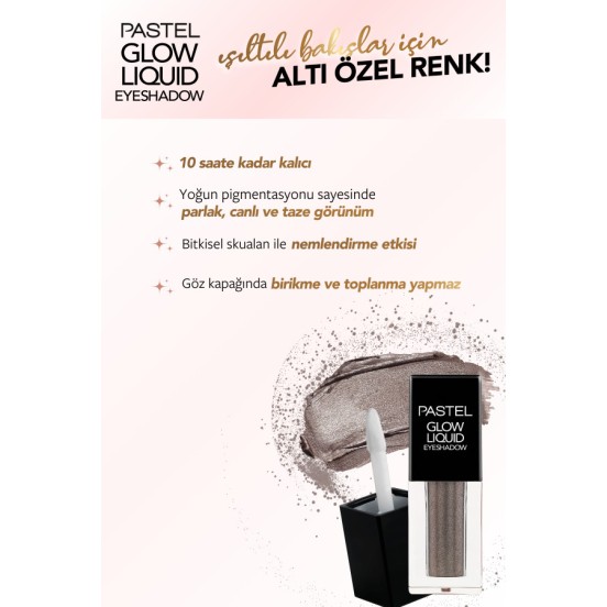 Pastel Glow Liquid Eyeshadow - Likit Far 223 Eye-Catching