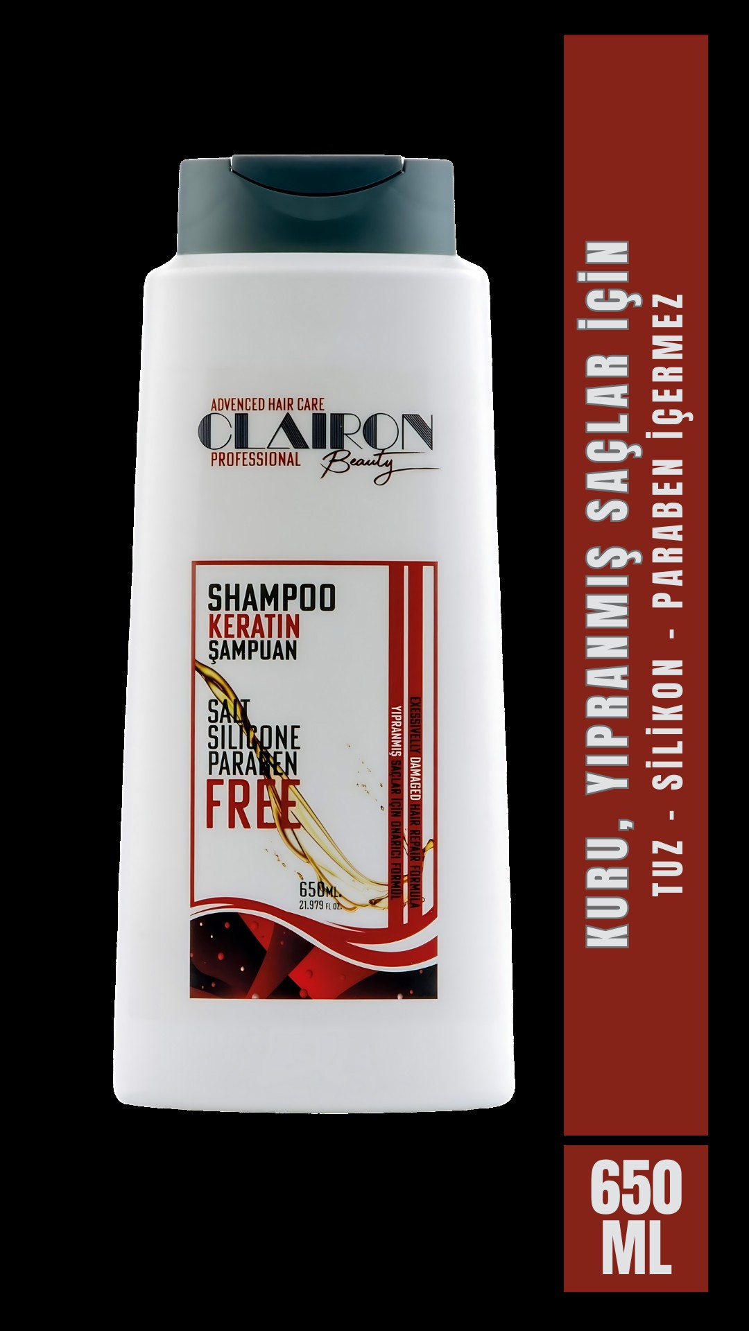Clairon Beauty Keratin Şampuan 650 ML