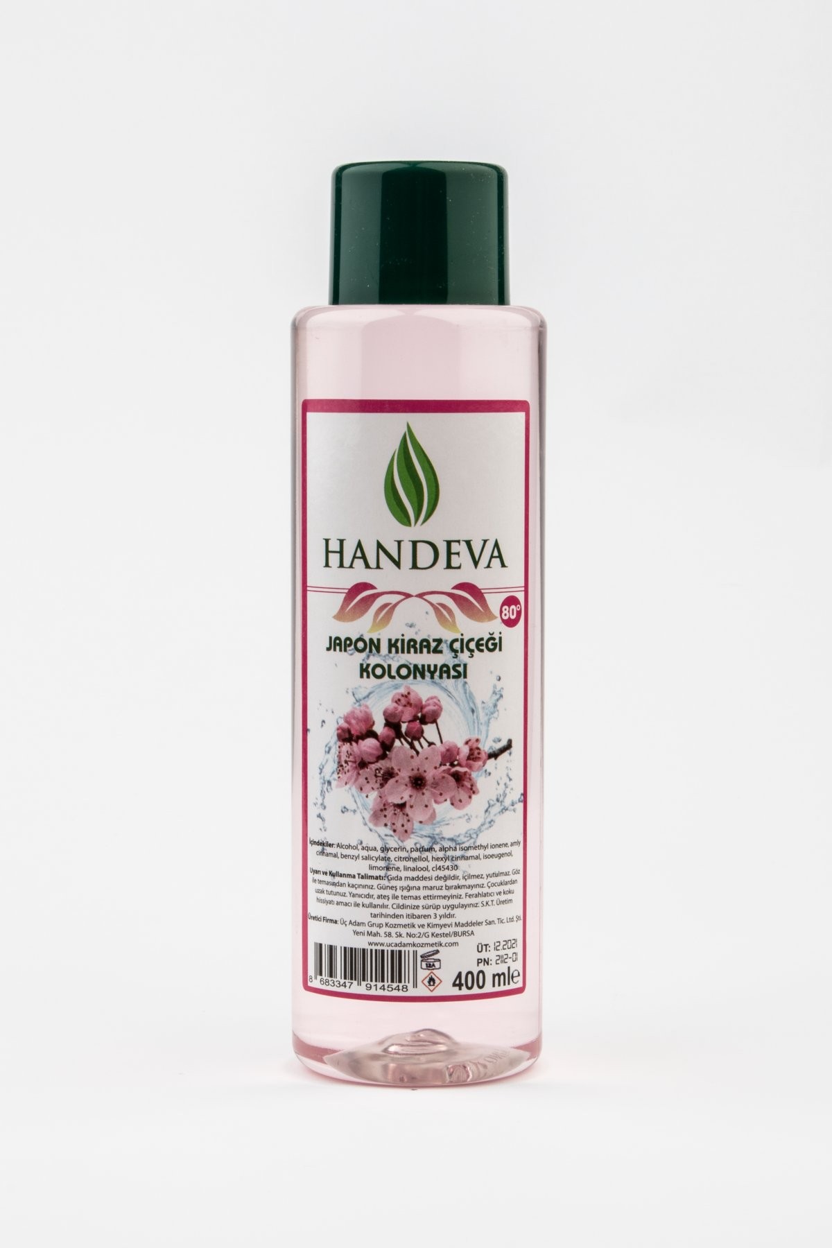 Handeva Japon Kiraz Çiçeği Kolonyası  400 Ml