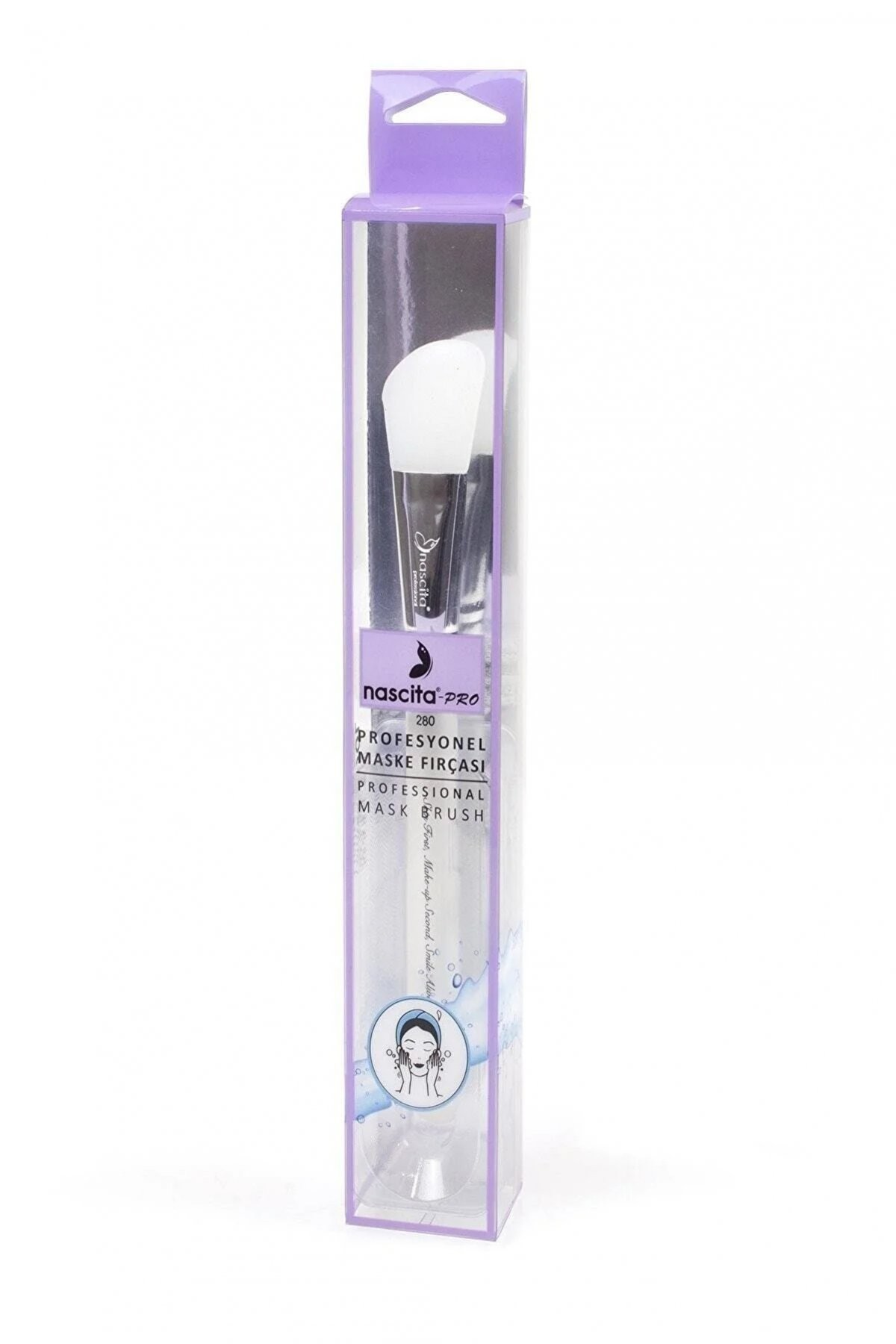 Nascita Pro Profesyonel Silikon Maske Fırçası 280