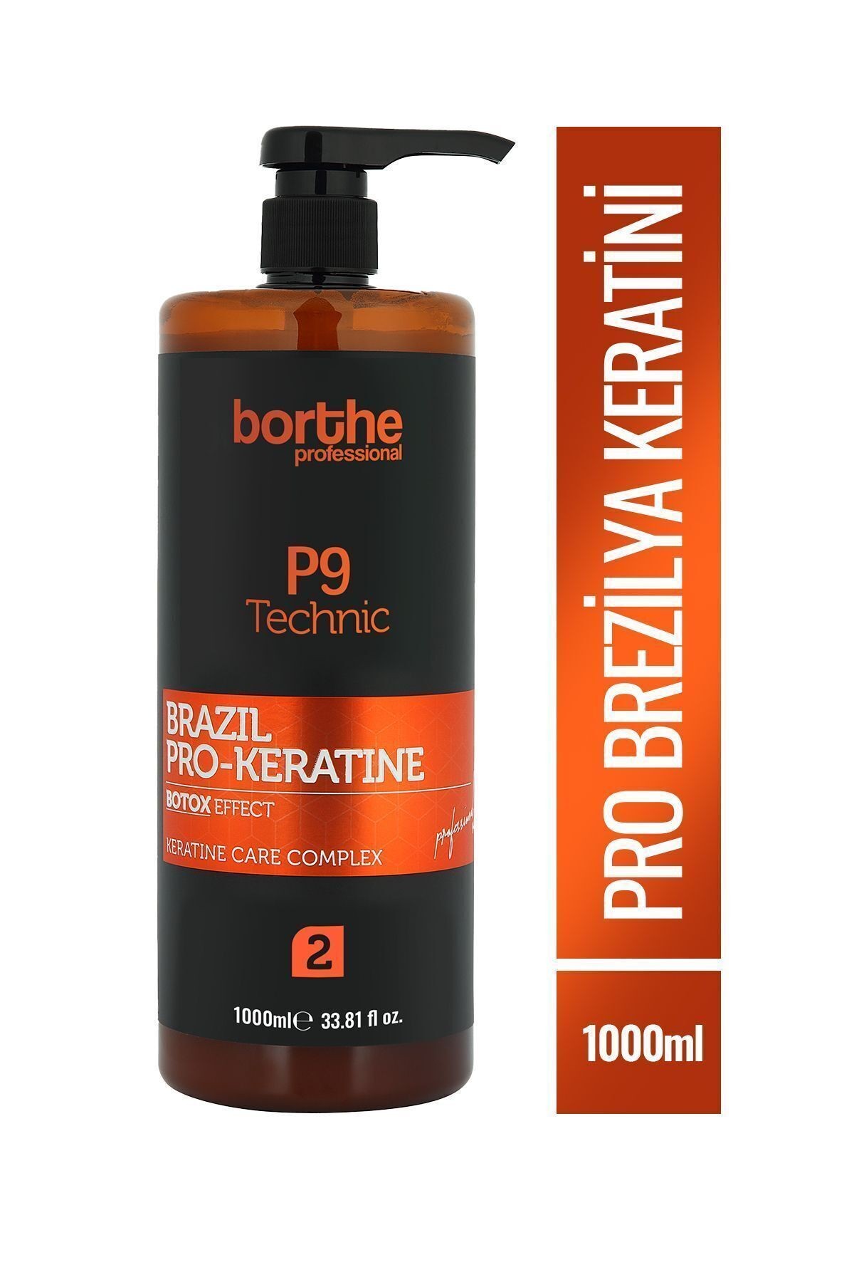 Borthe P9 Brazil Pro Keratine No 2 1000 ML
