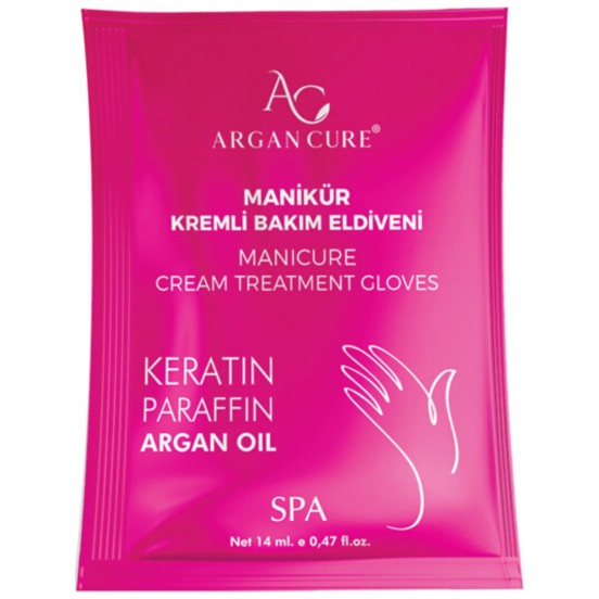 Argan Cure Susuz Manikür Bakım Spa Eldiveni