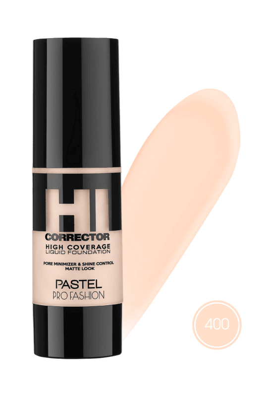 Pastel High Coverage Liquid Foundation - Likit Fondöten 400