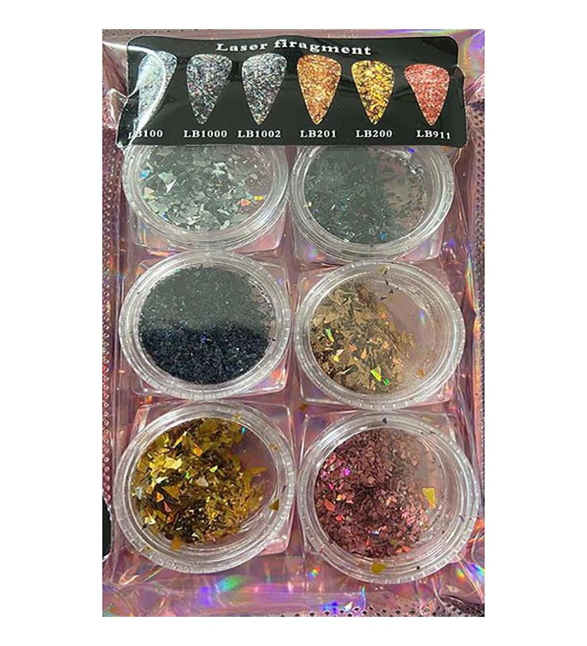 Kozmar Nail Art Sim Pul Seti Protez Tırnak Süsleme Laser