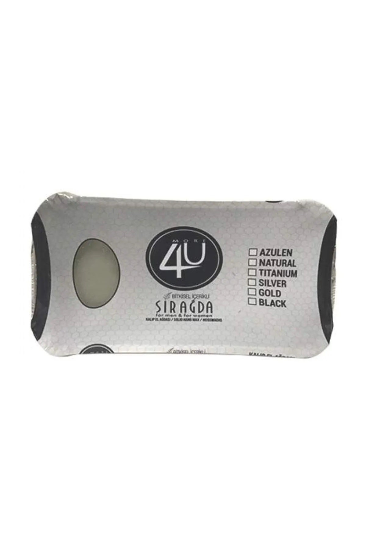 4U Kalıp Sir Ağda Silver ( Gümüş ) 400 ml Bitkisel İçerikli