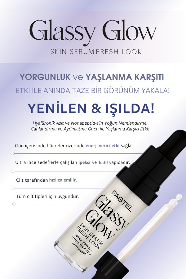 Pastel Glassy Glow Skin Serum - Aydınlatıcı Cilt Serumu