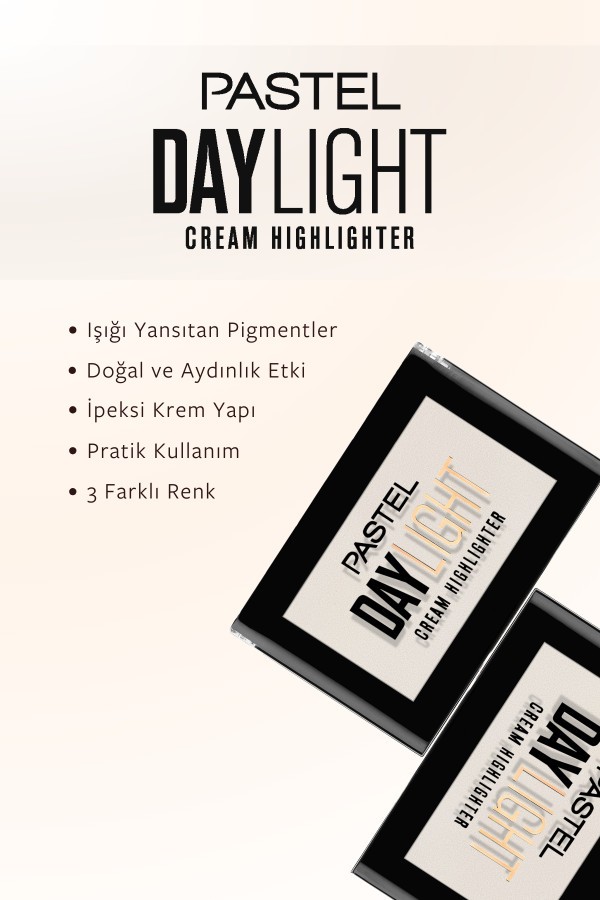 Pastel Daylight Cream Highlighter - Krem Aydınlatıcı 14 Milky Way