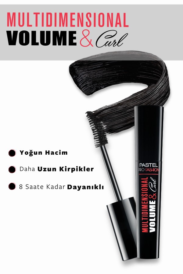 Pastel Multidimensional Volume Curl &amp; Mascara - Maskara