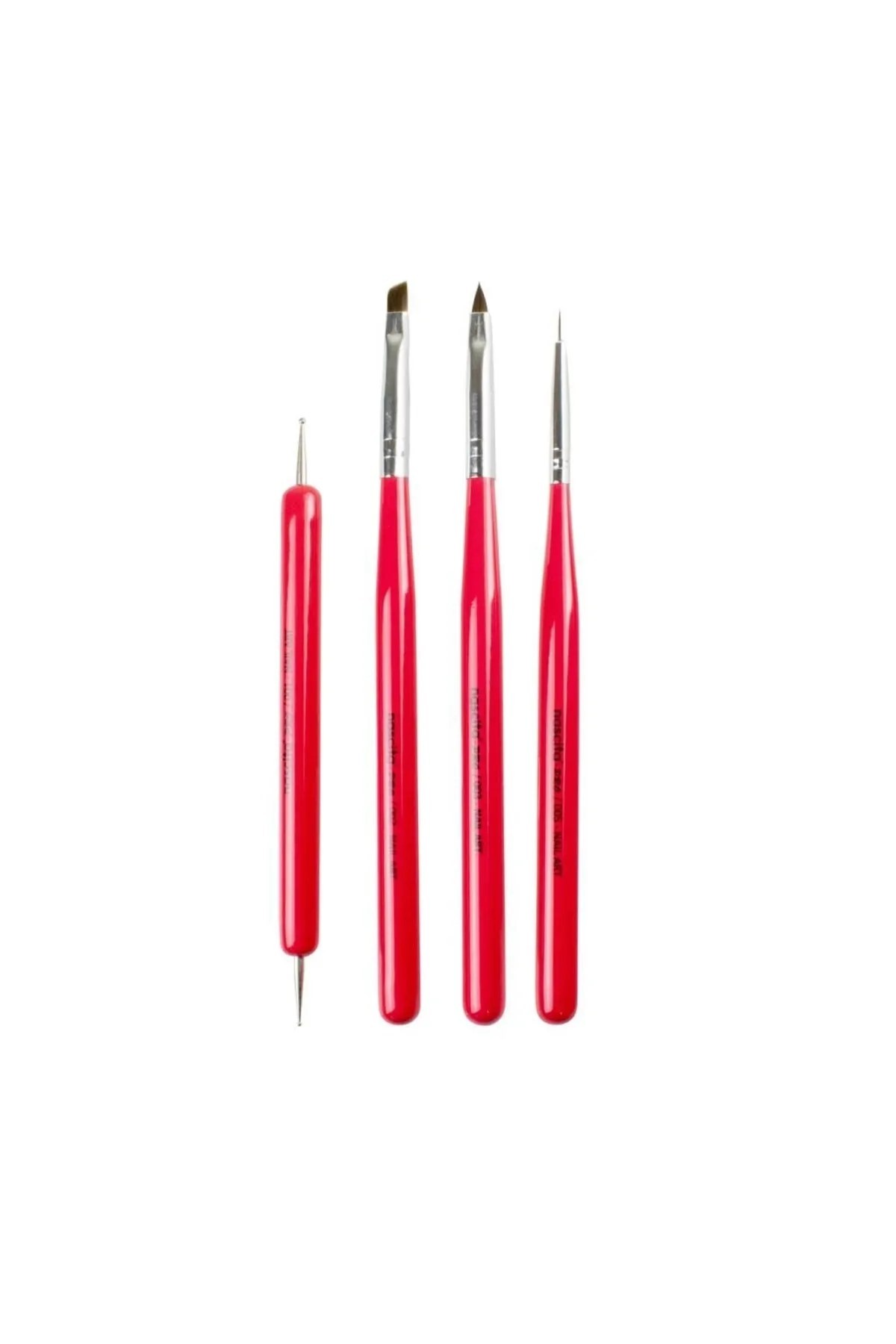 Nascita Nail Art Tırnak Süsleme Fırça Seti 4´lü 007