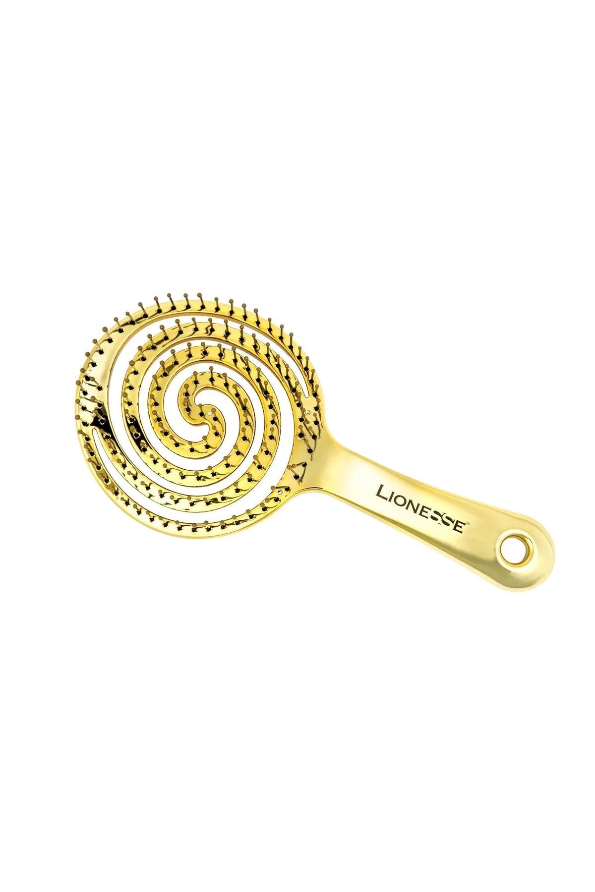 Lionesse Yuvarlak Maze Brush Saç Fırçası 8592 Gold