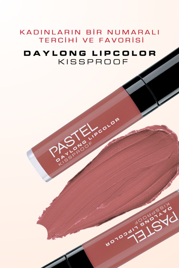 Pastel Daylong Lipcolor Kissproof Likit Mat Ruj 43