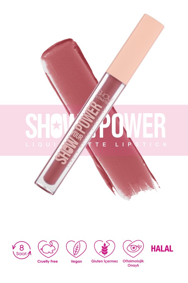 Show By Pastel Show Your Power Liquid Matte Lipstick - Likit Mat Ruj 601