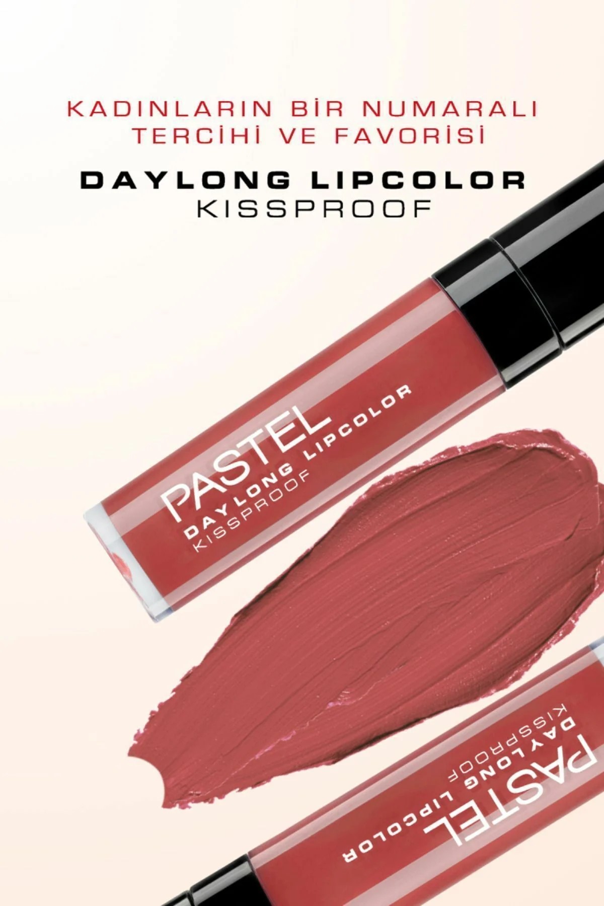 Pastel Daylong Lipcolor Kissproof Likit Mat Ruj 44