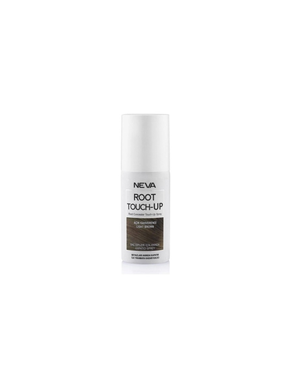 Neva Root Touch Up Saç Dipleri İçn Kapatıcı Sprey Açık Kahverengi