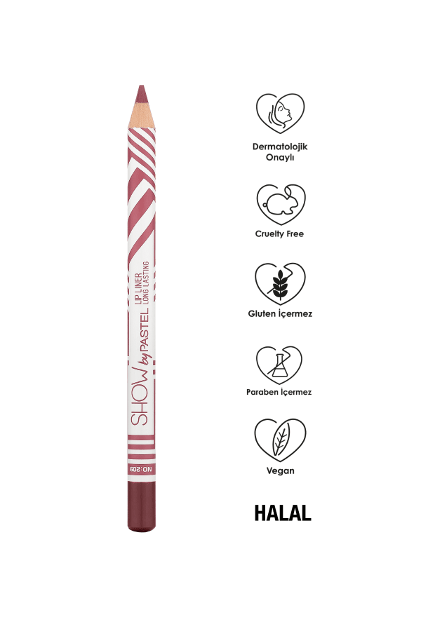 Show By Pastel Lip Liner - Dudak Kalemi 209