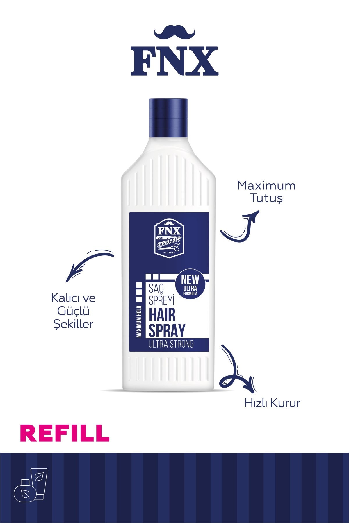 Fnx Ultra Strong Sıvı Saç Spreyi 700 Ml