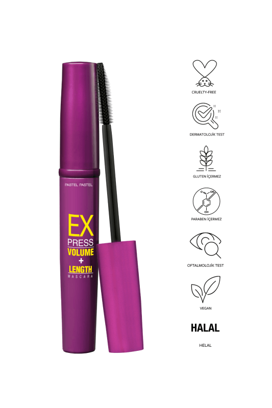 Pastel Express Volume + Length Mascara - Maskara