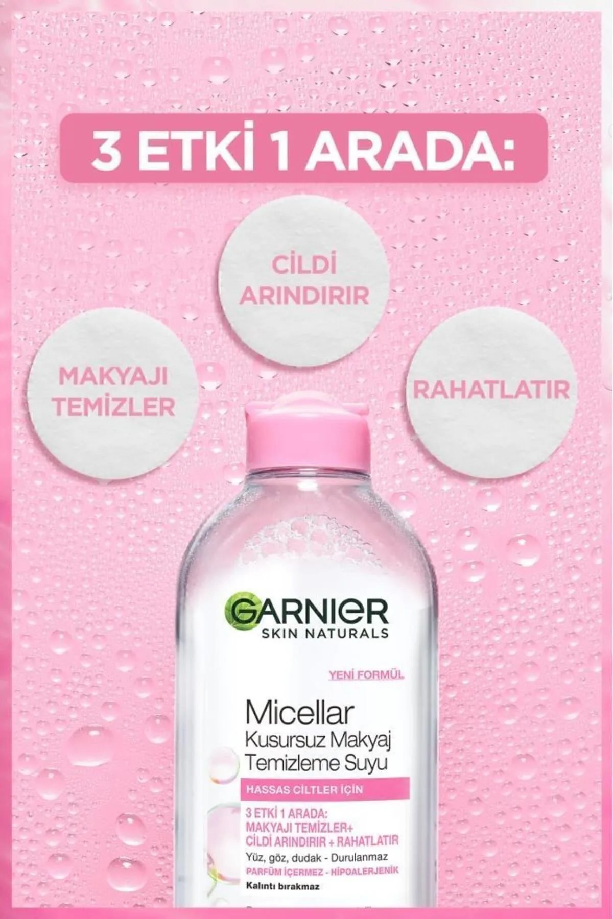 Garnier Micellar Kusursuz Makyaj Temizleme Suyu 200ml