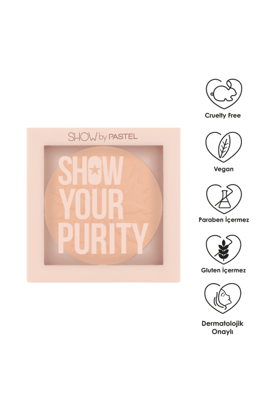 Show By Pastel Show Your Purity Powder - Pudra 101 Fair