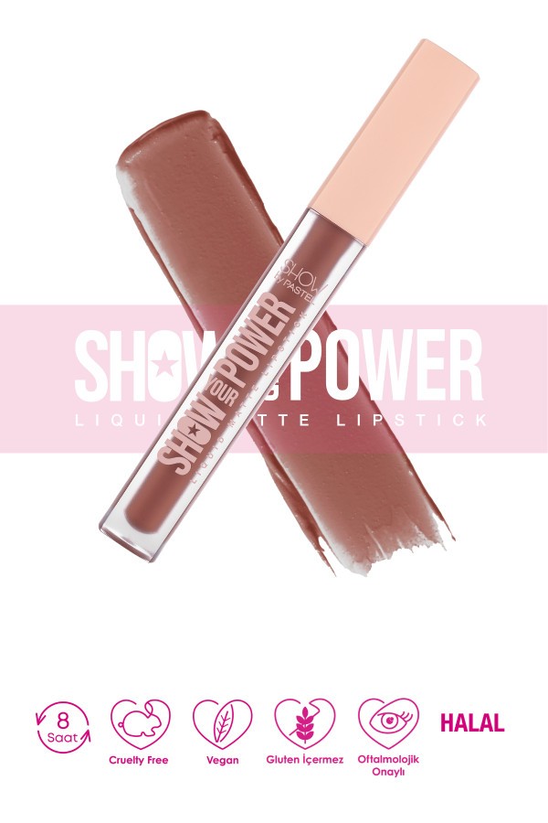 Show By Pastel Show Your Power Liquid Matte Lipstick - Likit Mat Ruj 603