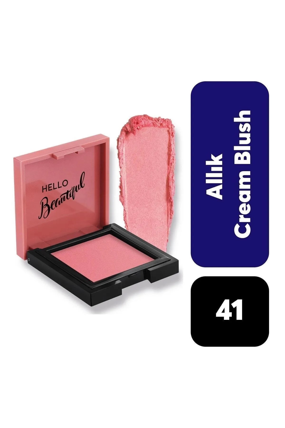 Pastel Cream Blush - Krem Allık 41 Dazzling