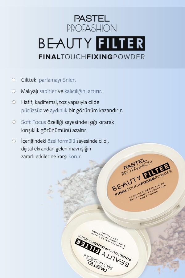 Pastel Beauty Filter Fixing Powder - Pudra 01