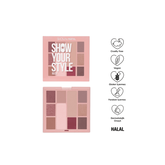 Show By Pastel Show Your Style - Far Paleti 465 Rosy