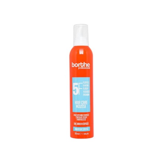 Borthe 5F Maxımum Strong Saç Bakım Köpüğü 350 ML