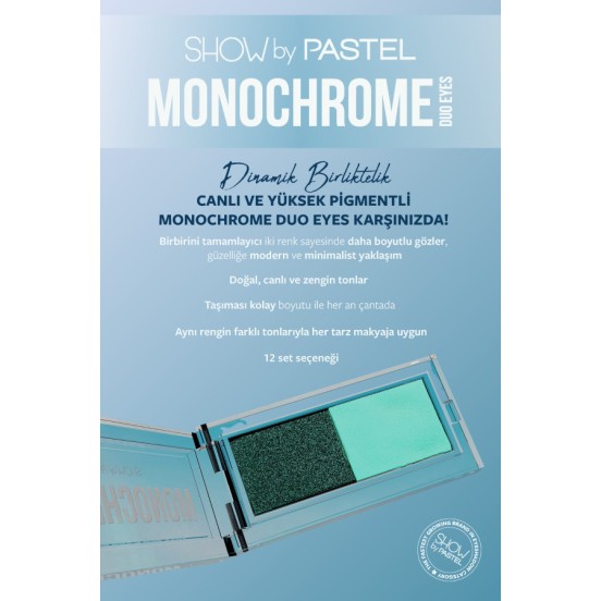 Show By Pastel Monochrome Duo Eyes - İkili Far Paleti 26 Sand Dunes