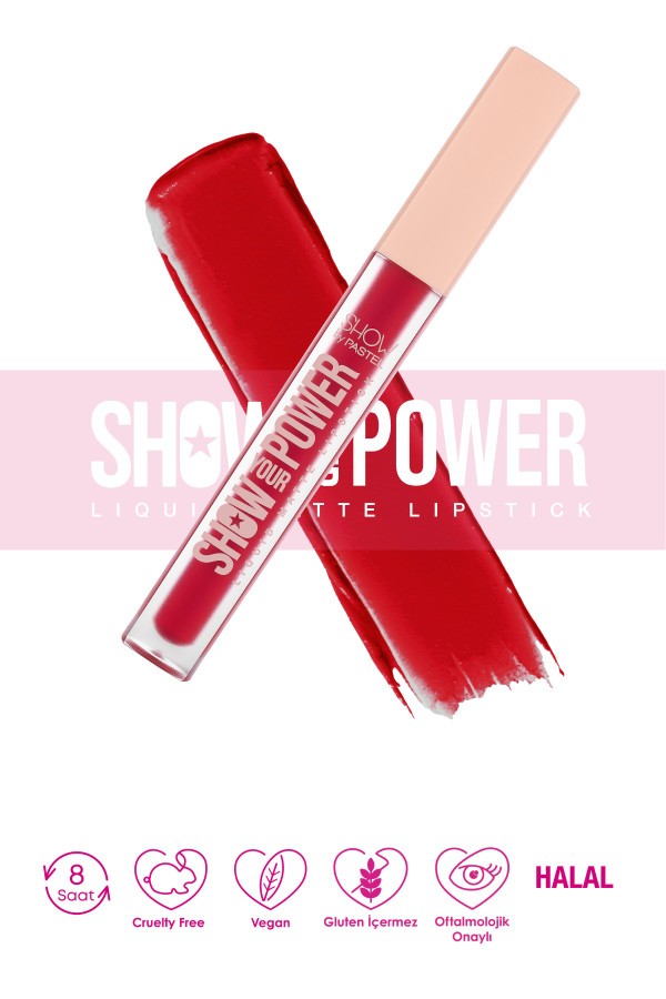 Show By Pastel Show Your Power Liquid Matte Lipstick - Likit Mat Ruj 607